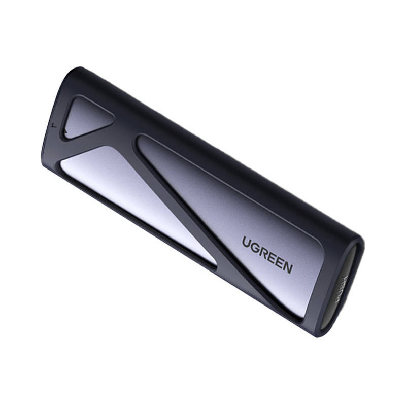 Hurtownia Ugreen - 6957303892648 - UGR1224GRY - Obudowa dysku SSD M.2 UGREEN CM400, NVMe, SATA, 10Gbps, USB-C (szara) - B2B homescreen
