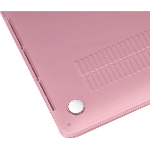 Etui PURO Clip On Apple MacBook Air 13 M1 2018-2023 (różowy)