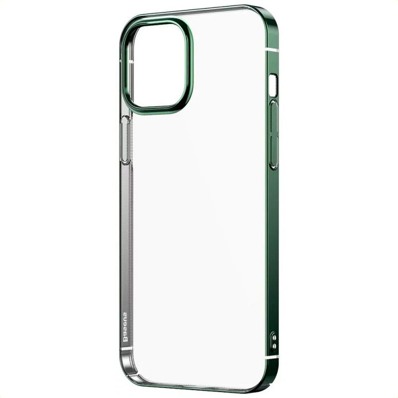 Hurtownia Baseus - 6953156231276 - BSU1926GRN - Etui Baseus Glitter Phone Case Apple iPhone 12/12 Pro (Zielony) - B2B homescreen