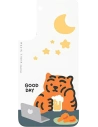 Panel Samsung Galaxy S22+ Plus GP-TOU021HOMOW do etui Frame Cover Muzik Tiger biały/white