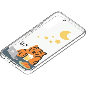 Hurtownia GSM - Panel Samsung Galaxy S22+ Plus GP-TOU021HOMOW do etui Frame Cover Muzik Tiger biały/white - SMG723WHT - {ean13} - Hurt