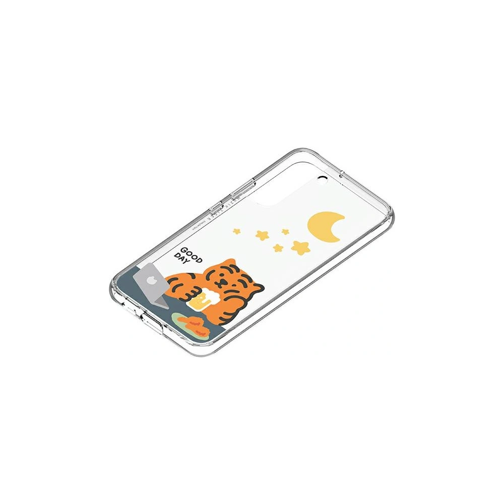 Hurtownia GSM - Panel Samsung Galaxy S22+ Plus GP-TOU021HOMOW do etui Frame Cover Muzik Tiger bílý/white - SMG723WHT - {ean13} - Hurt