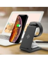 Hurtownia GSM - Ładowarka bezprzewodowa Tech-Protect A8 3in1 Wireless Charger Black - THP1028BLK - {ean13} - Hurt