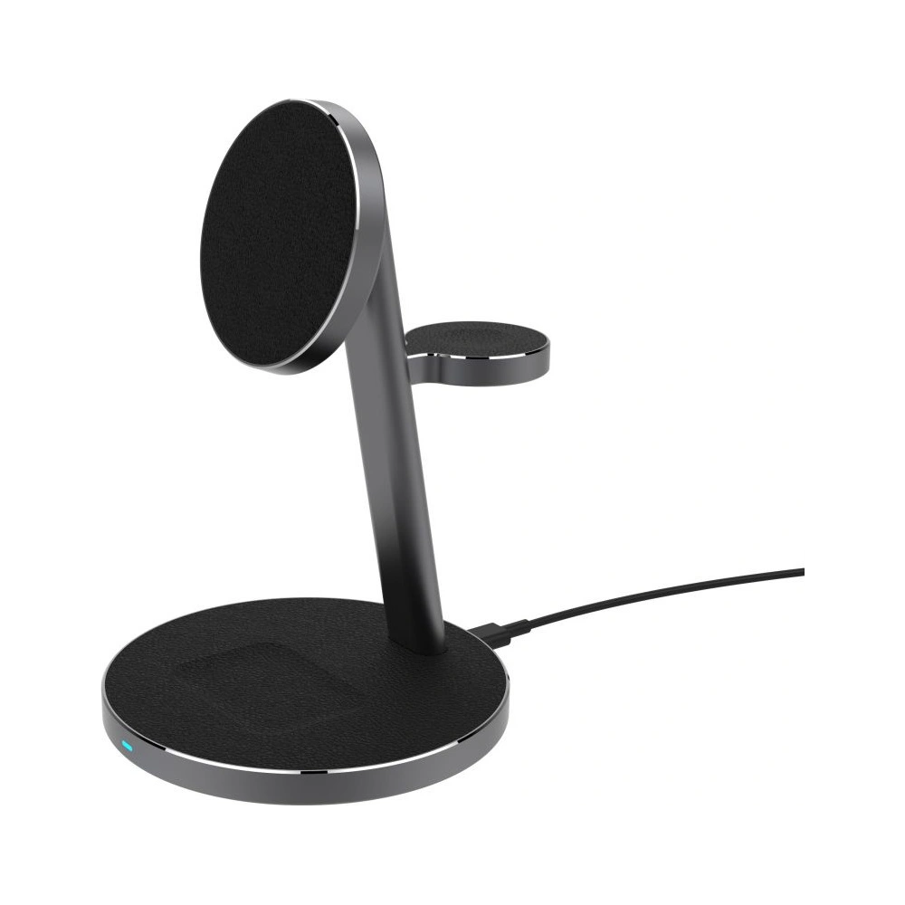 Hurtownia GSM - Bezdrátová nabíječka Tech-Protect A9 3in1 Magnetic MagSafe Wireless Charger Black - THP1030BLK - {ean13} - Hurt