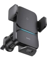 Baseus Wisdom Car Gravity Mount with Wireless Charger Qi (black)