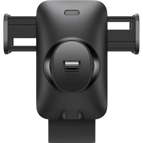 Samochodowy uchwyt grawitacyjny do kratki Baseus Wisdom z ładowarką indukcyjną Qi (czarny)