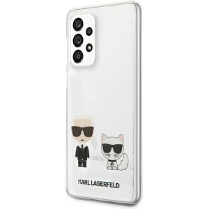 Hurtownia GSM - Case Karl Lagerfeld KLHCA33CKTR Samsung Galaxy A33 5G Hardcase weiß/white Transparent Karl & Choupette - KLD933WHT - {ean13} - Hurt