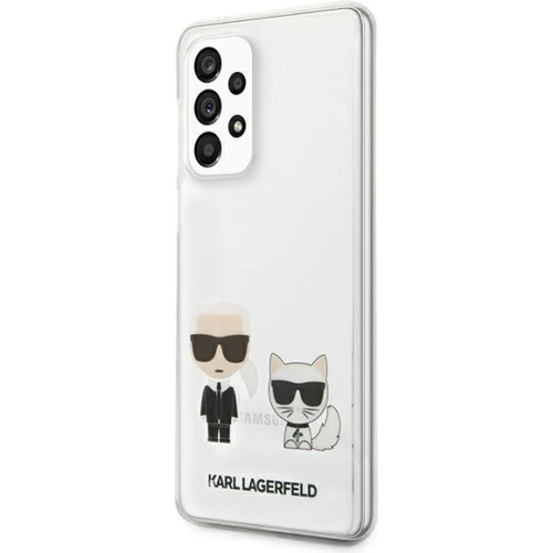 Etui Karl Lagerfeld KLHCA33CKTR Samsung Galaxy A33 5G hardcase biały/white Transparent Karl & Choupette