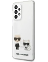 Hurtownia GSM - Case Karl Lagerfeld KLHCA33CKTR Samsung Galaxy A33 5G Hardcase weiß/white Transparent Karl & Choupette - KLD933WHT - {ean13} - Hurt