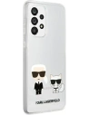 Hurtownia GSM - Case Karl Lagerfeld KLHCA33CKTR Samsung Galaxy A33 5G Hardcase weiß/white Transparent Karl & Choupette - KLD933WHT - {ean13} - Hurt