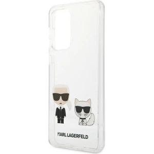 Hurtownia GSM - Etui Karl Lagerfeld KLHCA33CKTR Samsung Galaxy A33 5G hardcase biały/white Transparent Karl & Choupette - KLD933WHT - {ean13} - Hurt
