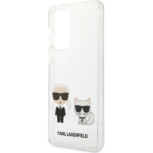 Etui Karl Lagerfeld KLHCA33CKTR Samsung Galaxy A33 5G hardcase biały/white Transparent Karl & Choupette