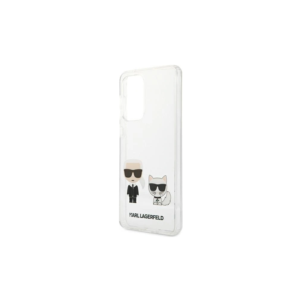 Hurtownia GSM - Etui Karl Lagerfeld KLHCA33CKTR Samsung Galaxy A33 5G hardcase bílý/white Transparent Karl & Choupette - KLD933WHT - {ean13} - Hurt