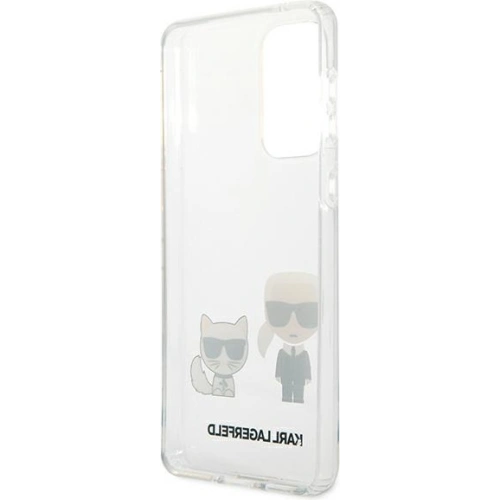 Etui Karl Lagerfeld KLHCA33CKTR Samsung Galaxy A33 5G hardcase biały/white Transparent Karl & Choupette