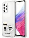 Etui Karl Lagerfeld KLHCA53CKTR Samsung Galaxy A53 5G hardcase biały/white Transparent Karl & Choupette