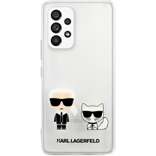 Etui Karl Lagerfeld KLHCA53CKTR Samsung Galaxy A53 5G hardcase biały/white Transparent Karl & Choupette