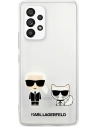Hurtownia GSM - Etui Karl Lagerfeld KLHCA53CKTR Samsung Galaxy A53 5G hardcase biały/white Transparent Karl & Choupette - KLD934WHT - {ean13} - Hurt
