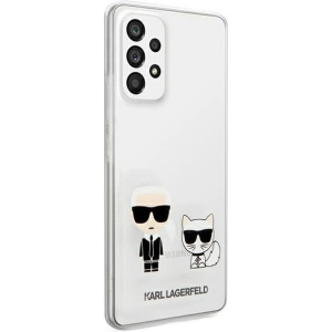 Hurtownia GSM - Etui Karl Lagerfeld KLHCA53CKTR Samsung Galaxy A53 5G hardcase biały/white Transparent Karl & Choupette - KLD934WHT - {ean13} - Hurt