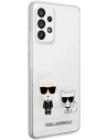Hurtownia GSM - Etui Karl Lagerfeld KLHCA53CKTR Samsung Galaxy A53 5G hardcase biały/white Transparent Karl & Choupette - KLD934WHT - {ean13} - Hurt