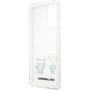 Wholesale Karl Lagerfeld KLHCA53CKTR Samsung Galaxy A33 5G hardcase white Transparent Karl & Choupette - KLD934WHT - {ean13} - Hurt
