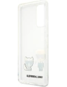 Hurtownia GSM - Etui Karl Lagerfeld KLHCA53CKTR Samsung Galaxy A53 5G hardcase bílý/white Transparent Karl & Choupette - KLD934WHT - {ean13} - Hurt