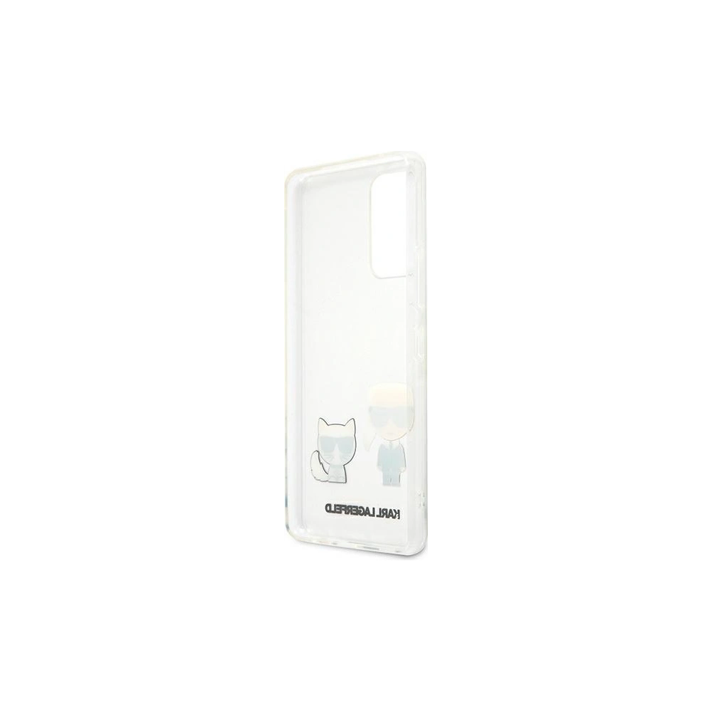 Hurtownia GSM - Etui Karl Lagerfeld KLHCA53CKTR Samsung Galaxy A53 5G hardcase bílý/white Transparent Karl & Choupette - KLD934WHT - {ean13} - Hurt