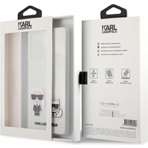 Hurtownia GSM - Etui Karl Lagerfeld KLHCA53CKTR Samsung Galaxy A53 5G hardcase biały/white Transparent Karl & Choupette - KLD934WHT - {ean13} - Hurt