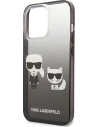 Hurtownia GSM - Etui Karl Lagerfeld KLHCP13LTGKCK Apple iPhone 13 Pro hardcase černý/black Gradient Ikonik Karl & Choupette - KLD935BLK - {ean13} - Hurt