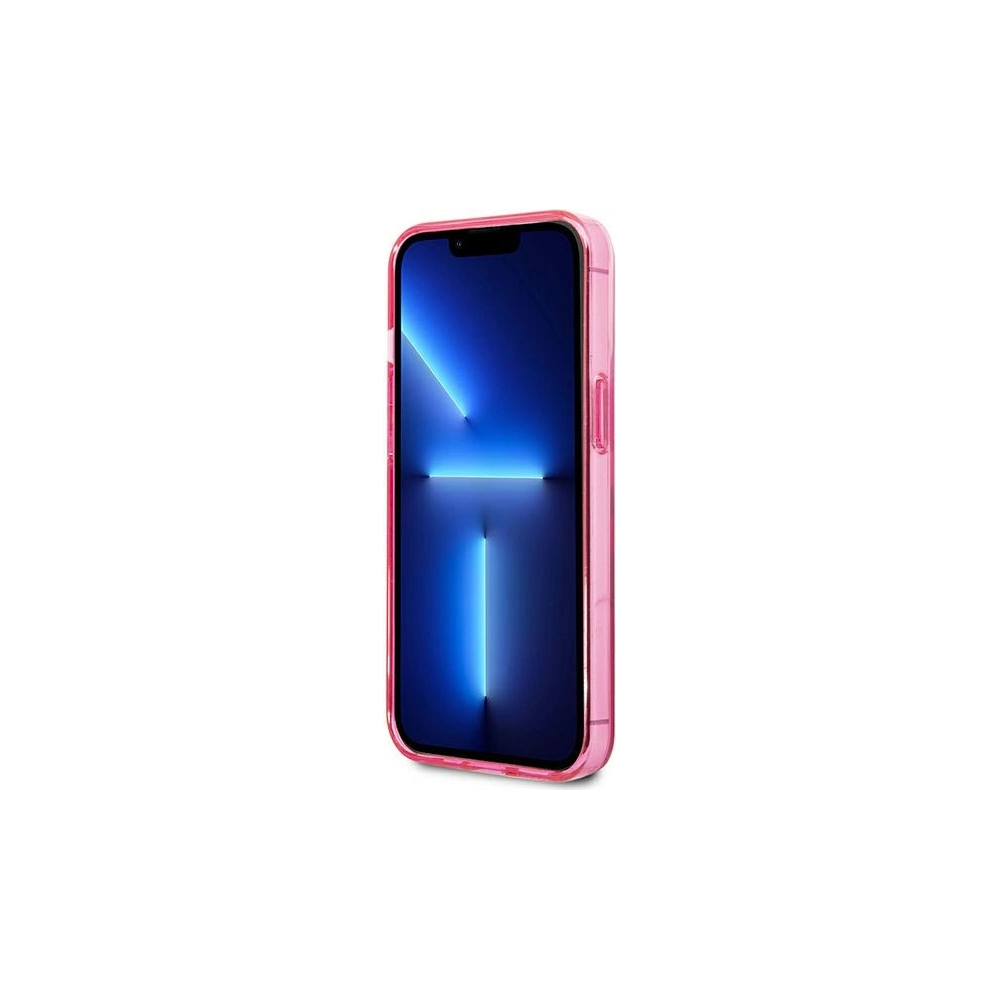 Hurtownia GSM - Etui Karl Lagerfeld KLHCP13LTGKCP Apple iPhone 13 Pro hardcase růžový/pink Gradient Ikonik Karl & Choupette - KLD936PNK - {ean13} - Hurt