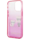 Hurtownia GSM - Case Karl Lagerfeld KLHCP13LTGKCP Apple iPhone 13 Pro Hardcase rosa/pink Gradient Ikonik Karl & Choupette - KLD936PNK - {ean13} - Hurt