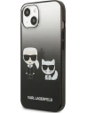 Hurtownia GSM - Etui Karl Lagerfeld KLHCP13MTGKCK Apple iPhone 13 hardcase černý/black Gradient Ikonik Karl & Choupette - KLD937BLK - {ean13} - Hurt