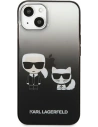 Hurtownia GSM - Etui Karl Lagerfeld KLHCP13MTGKCK Apple iPhone 13 hardcase černý/black Gradient Ikonik Karl & Choupette - KLD937BLK - {ean13} - Hurt