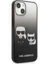 Hurtownia GSM - Etui Karl Lagerfeld KLHCP13MTGKCK Apple iPhone 13 hardcase czarny/black Gradient Ikonik Karl & Choupette - KLD937BLK - {ean13} - Hurt