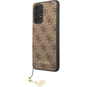 Guess GUHCA33GF4GBR Samsung Galaxy A33 5G brown hardcase 4G Charms Collection
