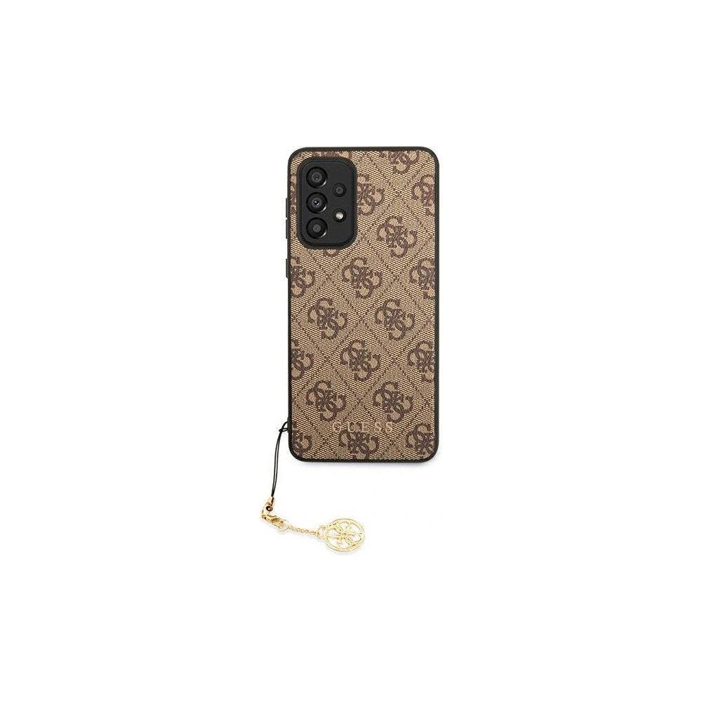 Hurtownia GSM - Etui Guess GUHCA33GF4GBR Samsung Galaxy A33 5G hnědý/brown hardcase 4G Charms Collection - GUE1712BR - {ean13} - Hurt