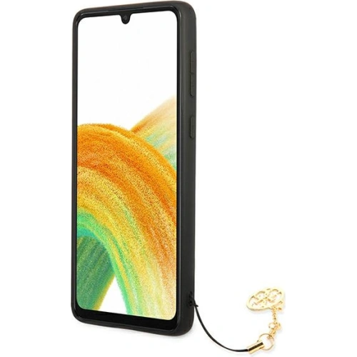 Etui Guess GUHCA33GF4GBR Samsung Galaxy A33 5G brązowy/brown hardcase 4G Charms Collection