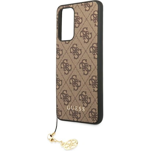 Etui Guess GUHCA33GF4GBR Samsung Galaxy A33 5G brązowy/brown hardcase 4G Charms Collection