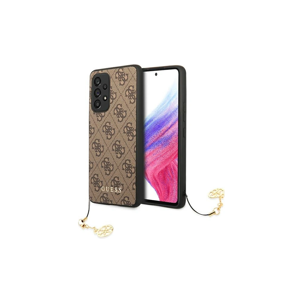 Hurtownia GSM - Etui Guess GUHCA53GF4GBR Samsung Galaxy A53 5G hnědý/brown hardcase 4G Charms Collection - GUE1713BR - {ean13} - Hurt