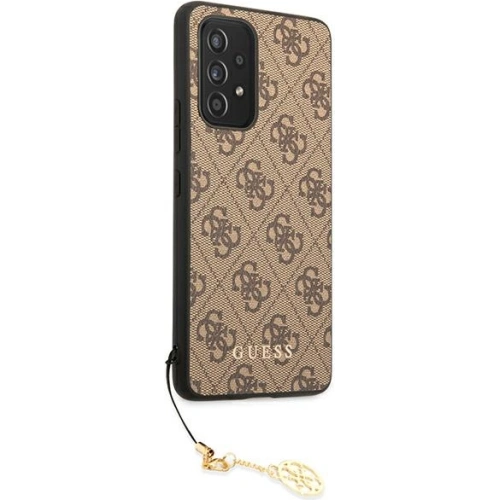 Etui Guess GUHCA53GF4GBR Samsung Galaxy A53 5G brązowy/brown hardcase 4G Charms Collection