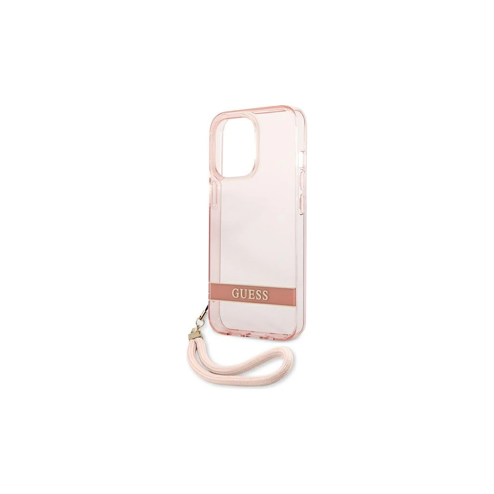 Hurtownia GSM - Etui Guess GUHCP13LHTSGSP Apple iPhone 13 Pro růžový/pink hardcase Translucent Stap - GUE1715PNK - {ean13} - Hurt