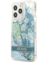 Hurtownia GSM - Etui Guess GUHCP13LLFLSN Apple iPhone 13 Pro zelený/green hardcase Flower Liquid Glitter - GUE1716GRN - {ean13} - Hurt