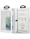 Hurtownia GSM - Etui Guess GUHCP13LLFLSN Apple iPhone 13 Pro zelený/green hardcase Flower Liquid Glitter - GUE1716GRN - {ean13} - Hurt