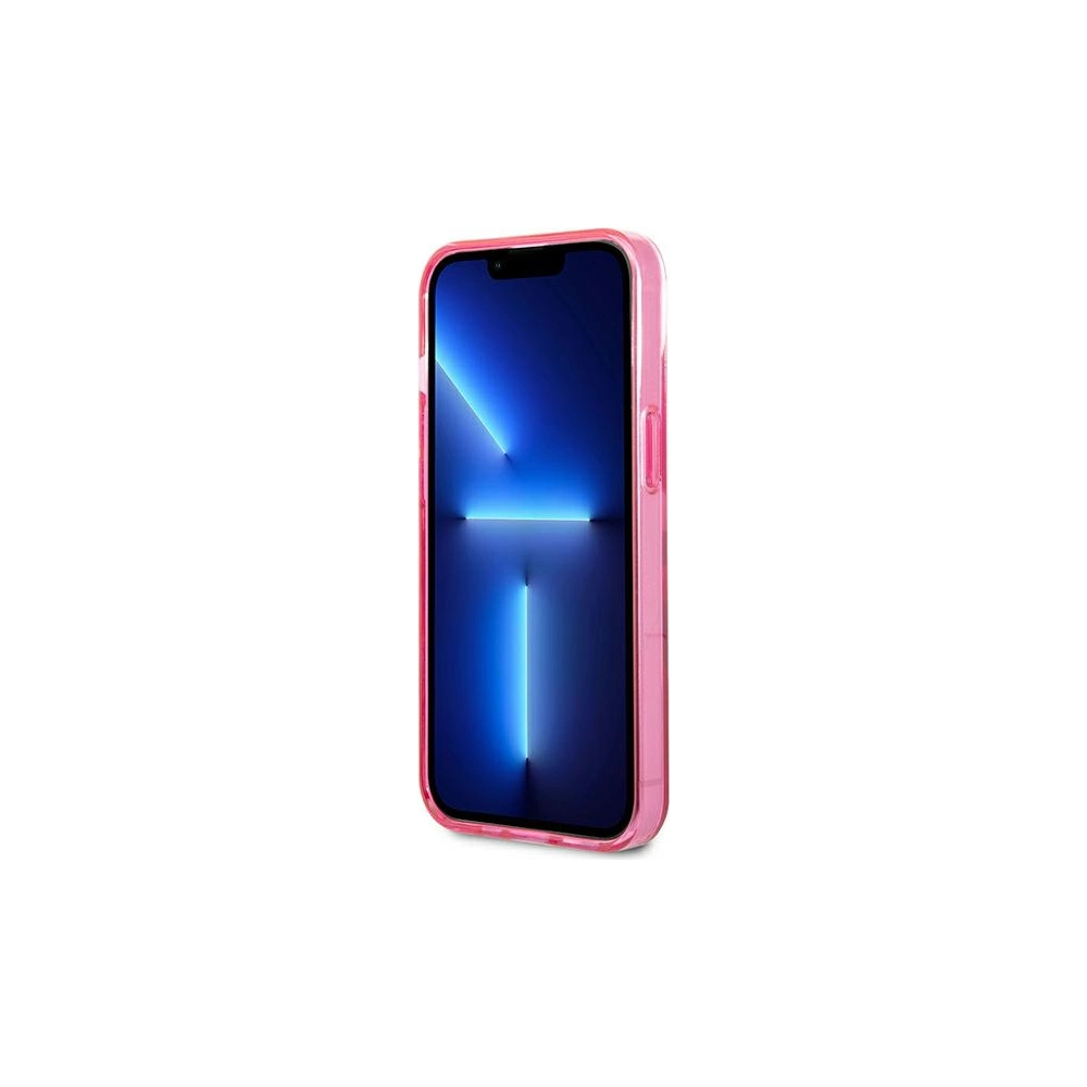 Hurtownia GSM - Etui Karl Lagerfeld KLHCP13MTGKCP Apple iPhone 13 hardcase růžový/pink Gradient Ikonik Karl & Choupette - KLD938PNK - {ean13} - Hurt