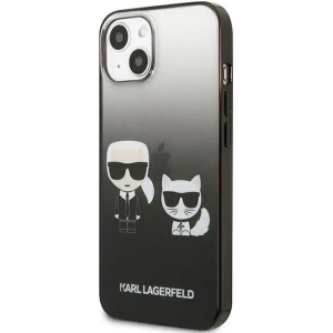 Hurtownia GSM - Case Karl Lagerfeld KLHCP13STGKCK Apple iPhone 13 mini Hardcase schwarz/black Gradient Ikonik Karl & Choupette - KLD939BLK - {ean13} - Hurt