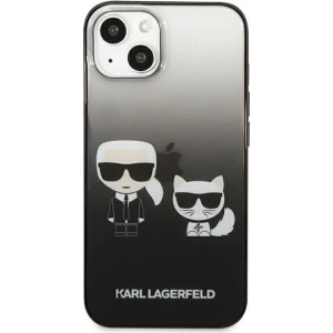 Hurtownia GSM - Case Karl Lagerfeld KLHCP13STGKCK Apple iPhone 13 mini Hardcase schwarz/black Gradient Ikonik Karl & Choupette - KLD939BLK - {ean13} - Hurt