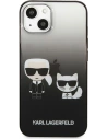 Hurtownia GSM - Etui Karl Lagerfeld KLHCP13STGKCK Apple iPhone 13 mini hardcase černý/black Gradient Ikonik Karl & Choupette - KLD939BLK - {ean13} - Hurt