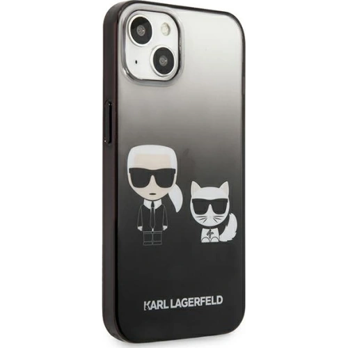 Etui Karl Lagerfeld KLHCP13STGKCK Apple iPhone 13 mini hardcase czarny/black Gradient Ikonik Karl & Choupette