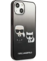 Hurtownia GSM - Etui Karl Lagerfeld KLHCP13STGKCK Apple iPhone 13 mini hardcase czarny/black Gradient Ikonik Karl & Choupette - KLD939BLK - {ean13} - Hurt