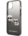 Hurtownia GSM - Etui Karl Lagerfeld KLHCP13STGKCK Apple iPhone 13 mini hardcase czarny/black Gradient Ikonik Karl & Choupette - KLD939BLK - {ean13} - Hurt