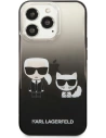 Hurtownia GSM - Etui Karl Lagerfeld KLHCP13XTGKCK Apple iPhone 13 Pro Max hardcase černý/black Gradient Ikonik Karl & Choupette - KLD941BLK - {ean13} - Hurt